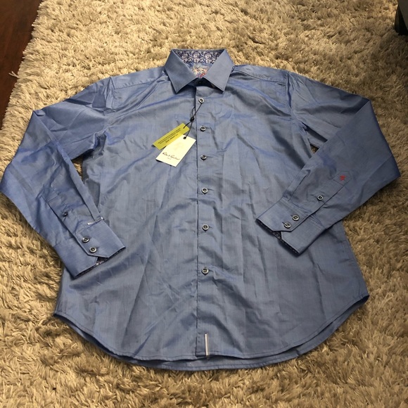 Robert Graham Other - Robert Graham Blue Long Sleeve Button Down Shirt